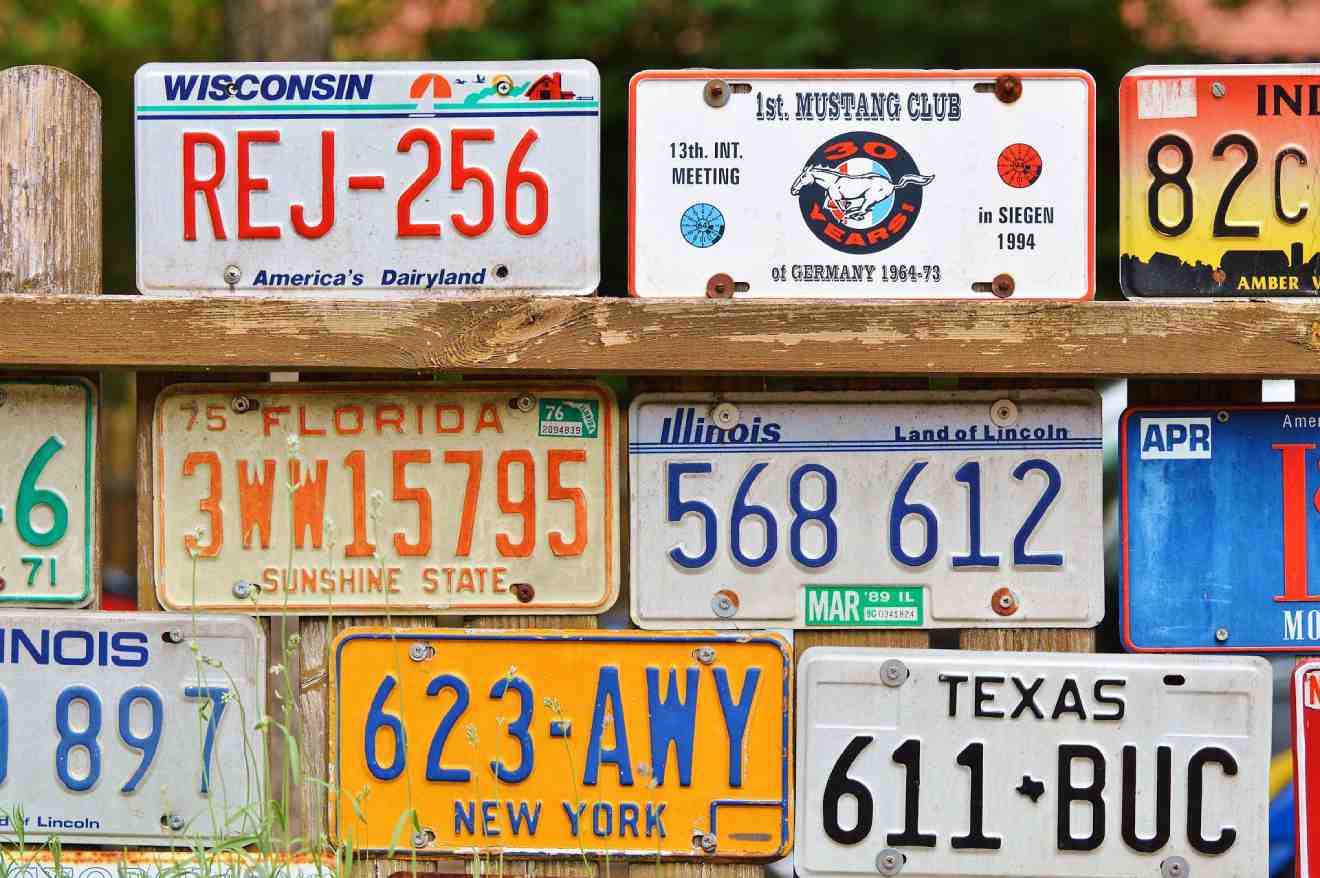 states that require front license plates