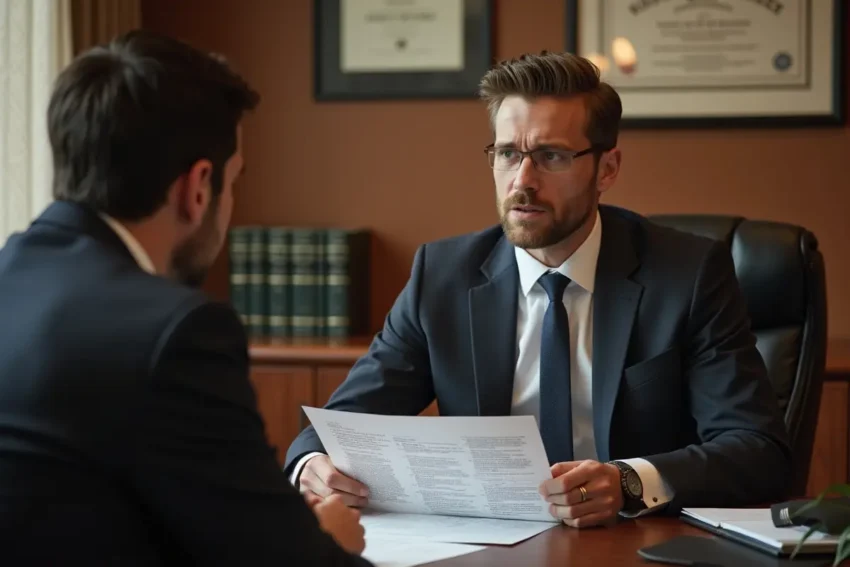 personal injury lawyer helping client maximize injury compensation recovery